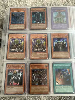 Yugioh Vintage 90s Cards Binder Collection (over 300 Cards) Huge Lot - Image 2