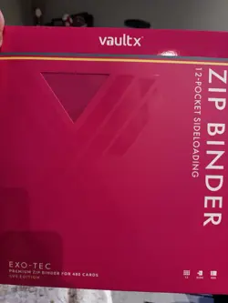 VaultX Pokemon SV9 2025 - 12 Pocket - 480 Cards - Zip Binder SV9 - Image 1