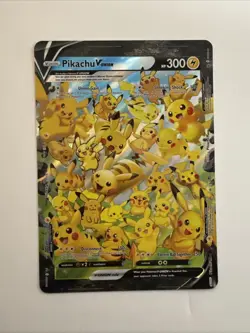 Pikachu V-UNION (Jumbo Card) [Sword & Shield: Black Star Promos] JUMBO CARD - Image 1