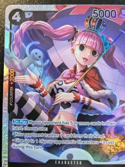 Perona OP06-093 SR Foil Super Rare Wings Of The Captain One Piece Card Game - Image 2