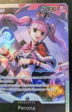 Perona OP06-093 SR Foil Super Rare Wings Of The Captain One Piece Card Game - Image 3
