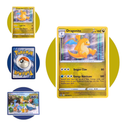 Silver Tempest Pokemon Card (HH90): Dragonite 131/195, Holo - Image 1