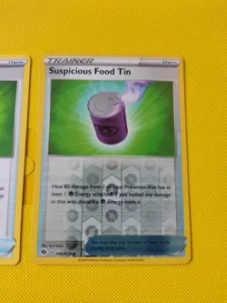 066/073 Suspicious Food Tin Reverse & Non Holo Champions Path Pokemon Cards SWSH - Image 3