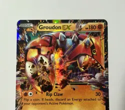 Groudon EX 85/160 (LP) Ultra Rare XY Series: Primal Clash 2015 Pokemon Card - Image 3