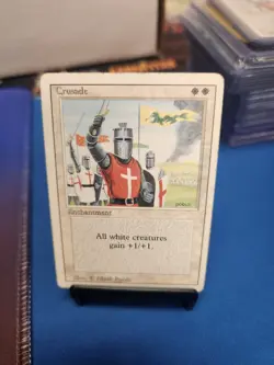 Magic The Gathering Revised Crusades Banned Card Nice! JVS 600 - Image 1