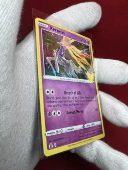 2021 Pokemon Card **Xerneas** 25th Anniversary Celebration 012/025 - Rare Holo - Image 5