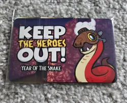 Keep The Heroes Out Year Of The Snake Promo Card Pack Gen Con 2025 - Image 1