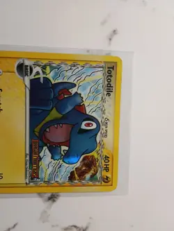 Totodile Delta Species Reverse Holo EX Dragon LP- 67/101 Vintage Pokemon Card - Image 2