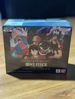 BANDAI Emperors in The New World Booster OP-09 - One Piece Card Game - English - Image 1
