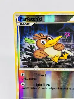 Farfetch'd ⭐ 19/123 - Heartgold & Soulsilver - Reverse Holo Rare - Pokemon Card - Image 2