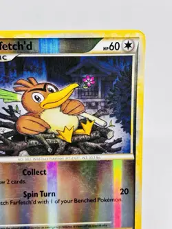 Farfetch'd ⭐ 19/123 - Heartgold & Soulsilver - Reverse Holo Rare - Pokemon Card - Image 3