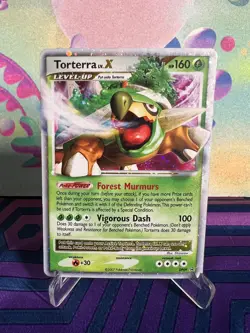 Torterra LV.X - DP09 - Pokemon Diamond & Pearl Promo Ultra Rare Card - LP+ - Image 1