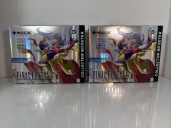Magic The Gathering Final Fantasy Collector Booster - Omega Box Lot Of 2 SEALED - Image 1