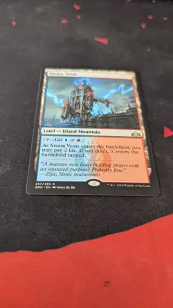 Magic The Gathering - Steam Vents - Guilds of Ravnica (Near Mint) - Image 3