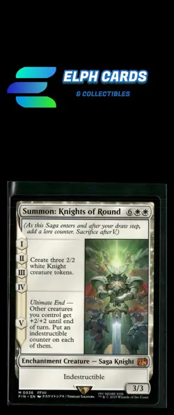 Magic The Gathering FINAL FANTASY #36 Summon: Knights of Round - Image 1