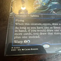 Quantum Riddler (Borderless) Edge of Eternities Non-Foil M 0305 - Image 3