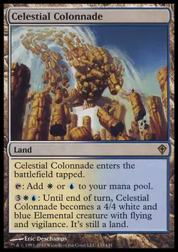 MTG Magic the Gathering Celestial Colonnade (133/151) Worldwake LP - Image 1
