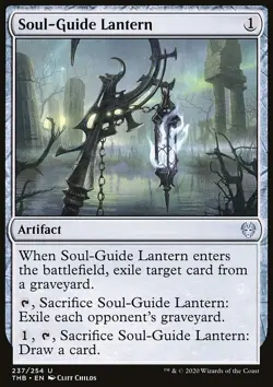 MTG Magic the Gathering Soul-Guide Lantern (237/372) Theros Beyond Death NM - Image 1