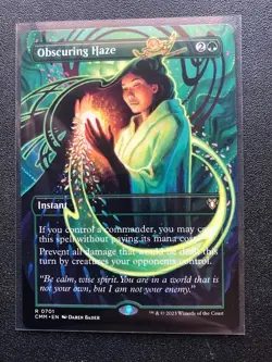 Commander Masters: Obscuring Haze Borderless NM MTG - Magic the Gathering - Image 1