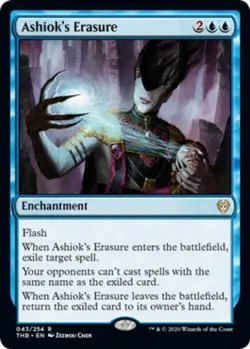 4x Ashiok's Erasure MTG Theros Beyond Death NM Magic Regular - Image 1