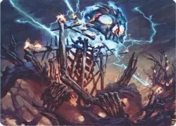 4x Art Series (41/54) - Lightning Skelemental MTG Modern Horizons NM Magic - Image 1