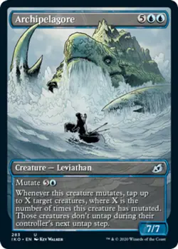 4x Archipelagore (283) - Showcase MTG Ikoria: Lair of Behemoths NM Magic Regular - Image 1