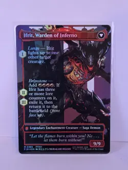 Clive, Ifrit's Dominant (Borderless) (0385) Final Fantasy Foil - Image 2