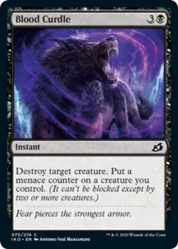 4x Blood Curdle MTG Ikoria: Lair of Behemoths NM Magic Regular - Image 1