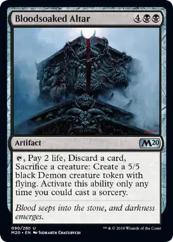 4x Bloodsoaked Altar MTG Core Set 2020 (M20) NM Magic Regular - Image 1