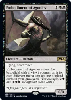 4x Embodiment of Agonies MTG Core Set 2020 (M20) NM Magic Regular - Image 1