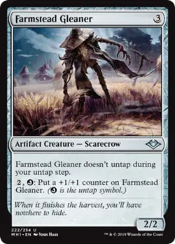 4x Farmstead Gleaner MTG Modern Horizons NM Magic Regular - Image 1