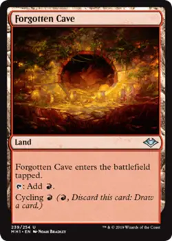 4x Forgotten Cave MTG Modern Horizons NM Magic Regular - Image 1
