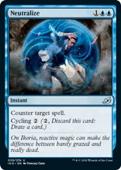 4x Neutralize MTG Ikoria: Lair of Behemoths NM Magic Regular - Image 1