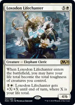 4x Loxodon Lifechanter MTG Core Set 2020 (M20) NM Magic Regular - Image 1