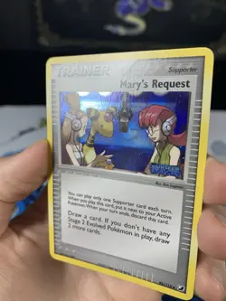 Pokemon Card Ex Unseen Forces Mary’s Request 86/115 2005 Reverse Holo - Image 2