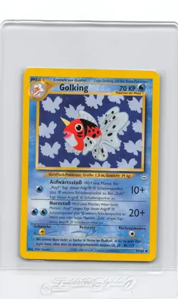 GOLKING Seaking 37/64 - GERMAN - Neo Revelation - Uncommon Pokemon Card - NM/LP - Image 1
