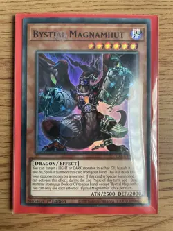 Yu-gi-oh Bystian Magnamhut DABL-EN006 Super Rare 1st Edition NM Card - Image 3