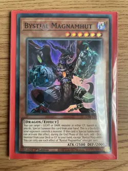 Yu-gi-oh Bystian Magnamhut DABL-EN006 Super Rare 1st Edition NM Card - Image 4