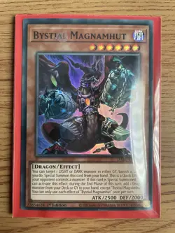 Yu-gi-oh Bystian Magnamhut DABL-EN006 Super Rare 1st Edition NM Card - Image 5