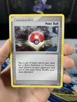 Pokemon Card Ex Unseen Forces Poke Ball 87/115 2005 Reverse Holo - Image 2