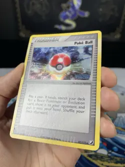 Pokemon Card Ex Unseen Forces Poke Ball 87/115 2005 Reverse Holo - Image 5