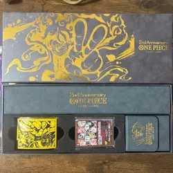 One Piece Card Game 2nd Anniversary Set Japanese BANDAI Special Set Limited - Image 1