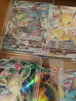 Eeveelution Vmax 9 Card Complete Set Pokemon Evolving Skies NM Umbreon Espeon - Image 3