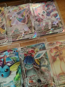 Eeveelution Vmax 9 Card Complete Set Pokemon Evolving Skies NM Umbreon Espeon - Image 4