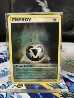 Pokemon Card Ex Unseen Forces Metal Energy 97/115 2005 Reverse Holo - Image 1