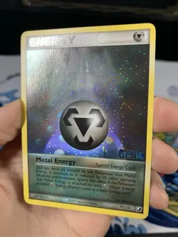 Pokemon Card Ex Unseen Forces Metal Energy 97/115 2005 Reverse Holo - Image 2