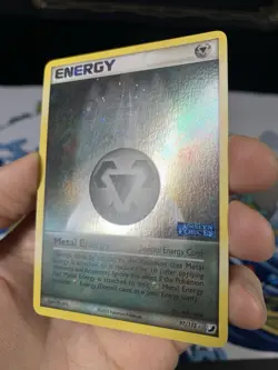 Pokemon Card Ex Unseen Forces Metal Energy 97/115 2005 Reverse Holo - Image 3