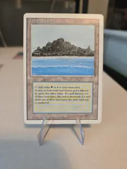 Magic: The Gathering Tropical Island Revised Edition Dual Land Card LP - Image 1