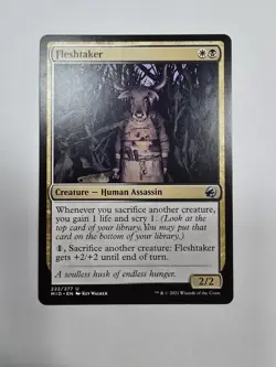 Fleshtaker Innistrad: Midnight Hunt Regular Magic The Gathering Mtg - Image 1