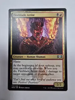 Fireblade Artist Ravnica Allegiance Regular Mtg Magic The Gathering - Image 1